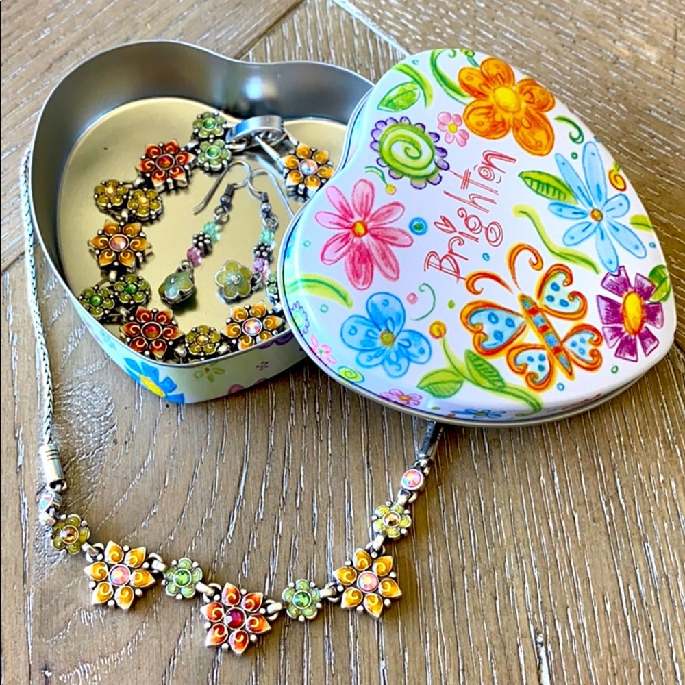 Brighton Flower Enamel Set